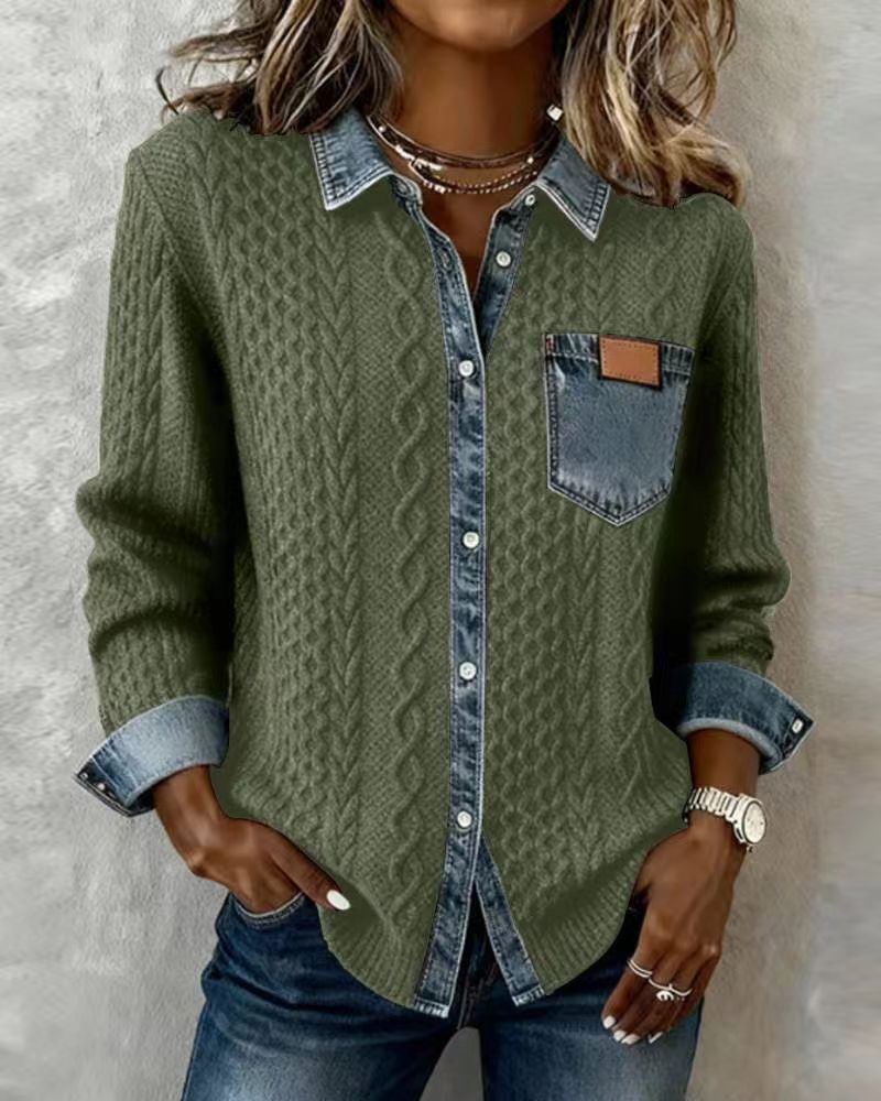 Camicia patchwork