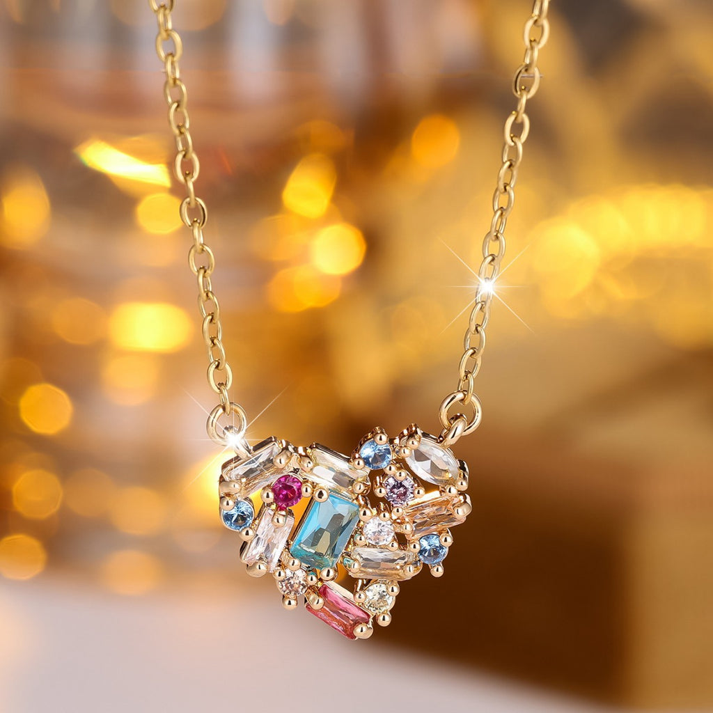 Necklace with stones