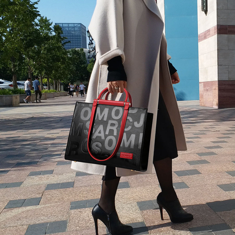 Borsa a mano grande da donna Borsa a tracolla casual Borsa a tracolla per ragazza
