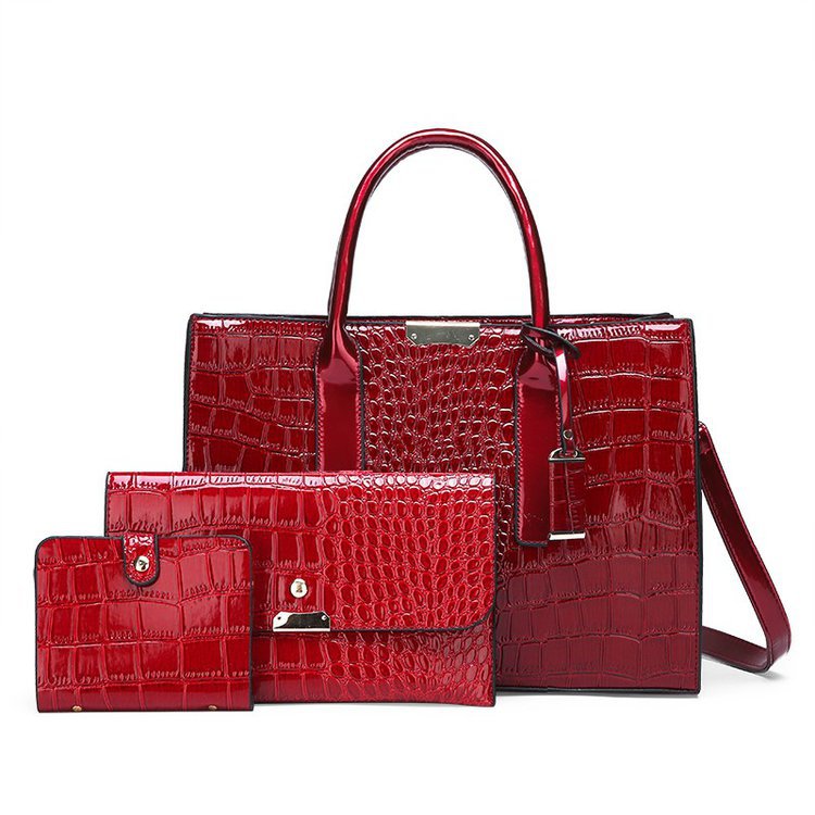 Borsa a tracolla monospalla con motivo alla moda europea e americana A