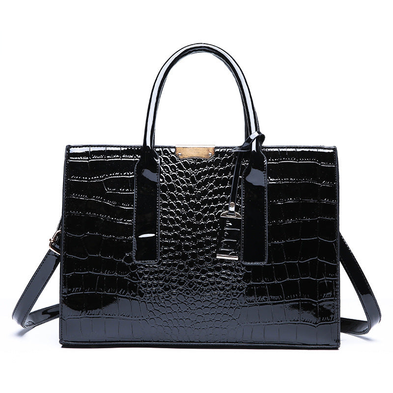 Borsa a tracolla monospalla con motivo alla moda europea e americana A