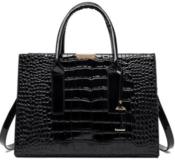 Embossed large capacity versatile crossbody bag