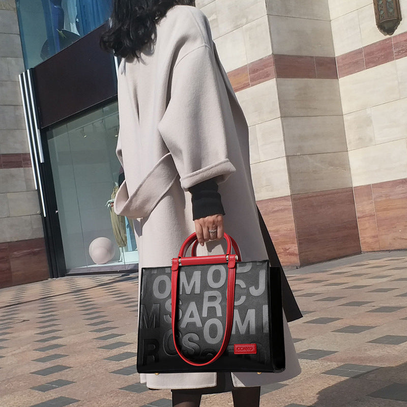 Borsa a mano grande da donna Borsa a tracolla casual Borsa a tracolla per ragazza