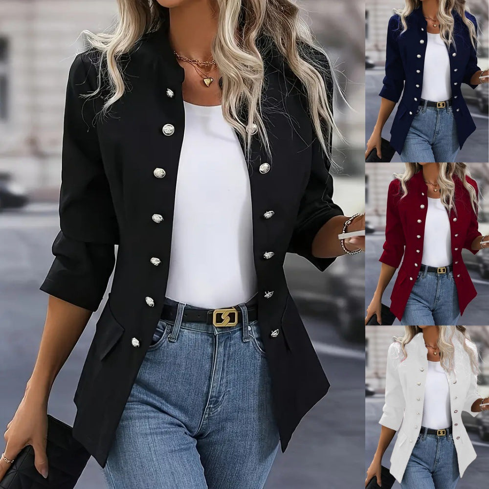 Cardigan doppiopetto invernale da donna