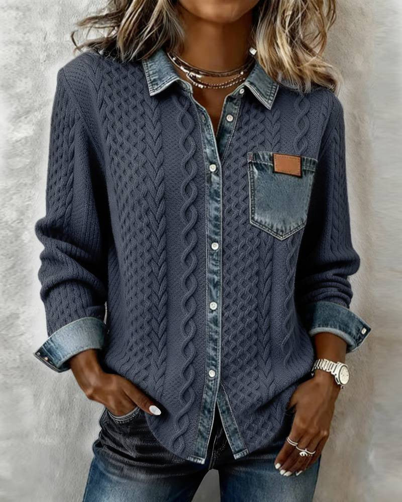 Camicia patchwork