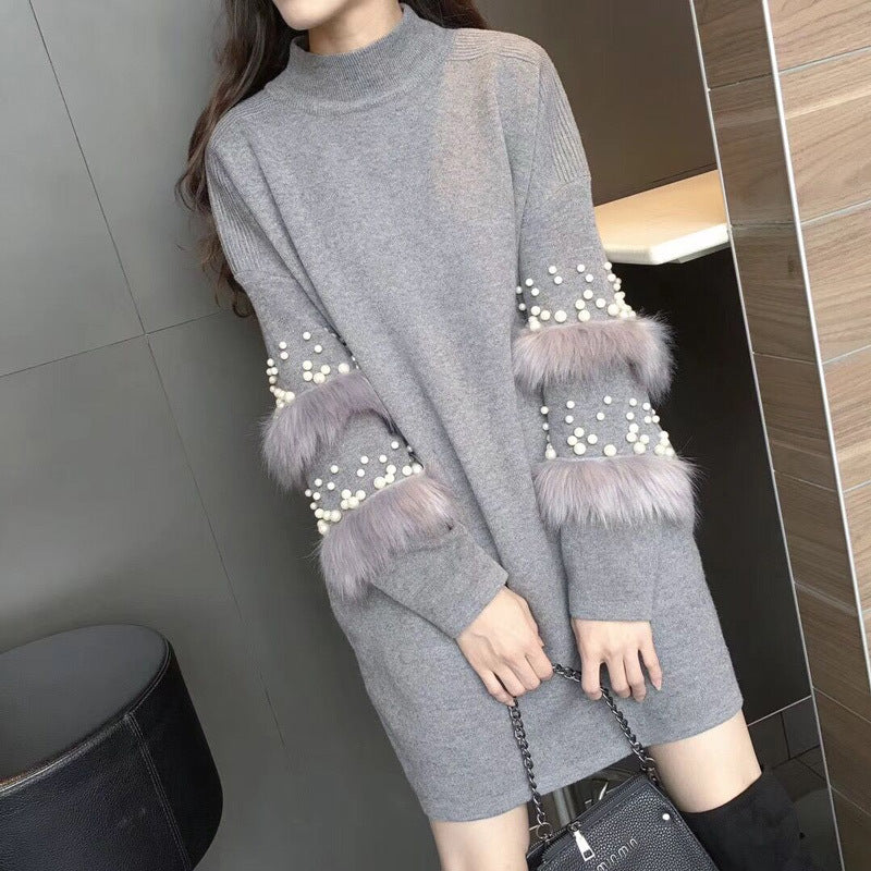Pullover a mezza dolcevita