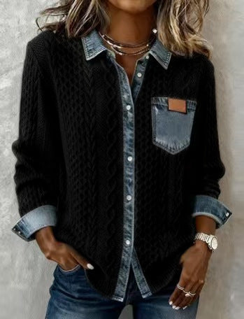 Camicia patchwork
