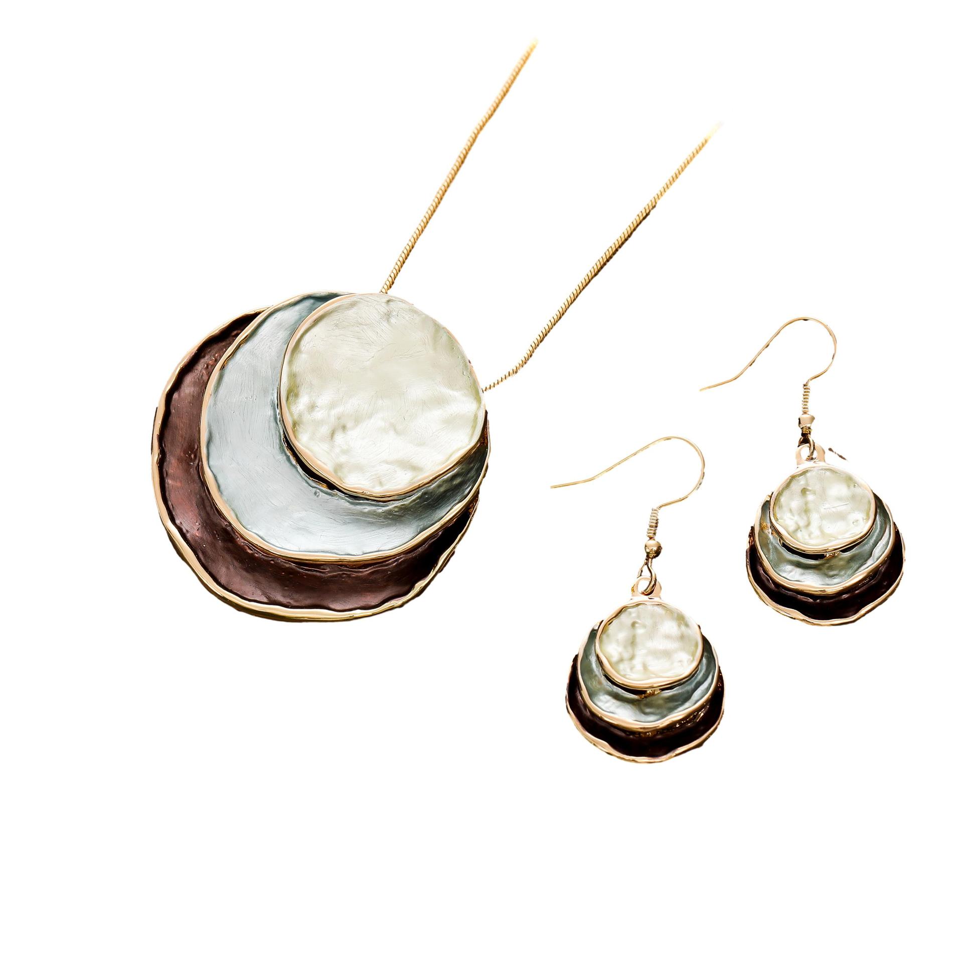 Orecchini e collana
