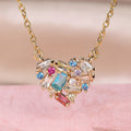 Necklace with stones