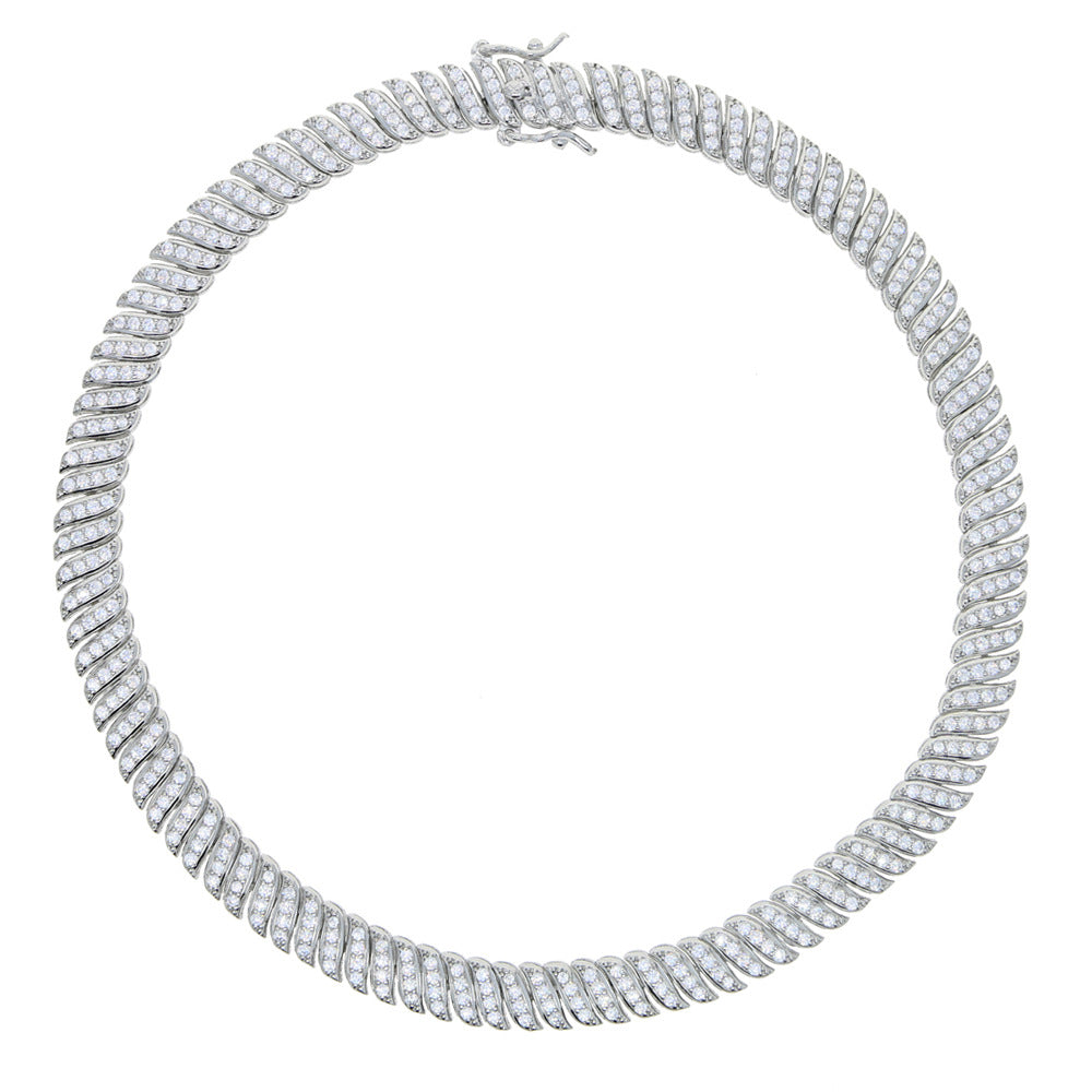 Collana con zircona