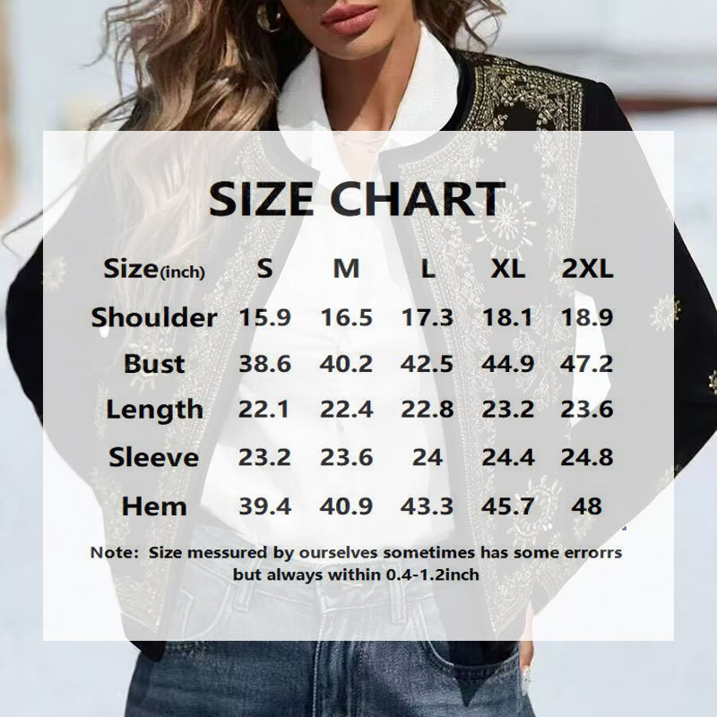 Women's geometric print cardigan, long-sleeved knit coat with