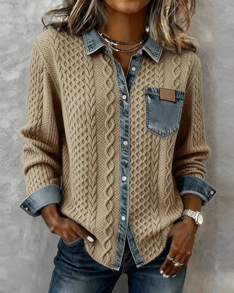 Camicia patchwork
