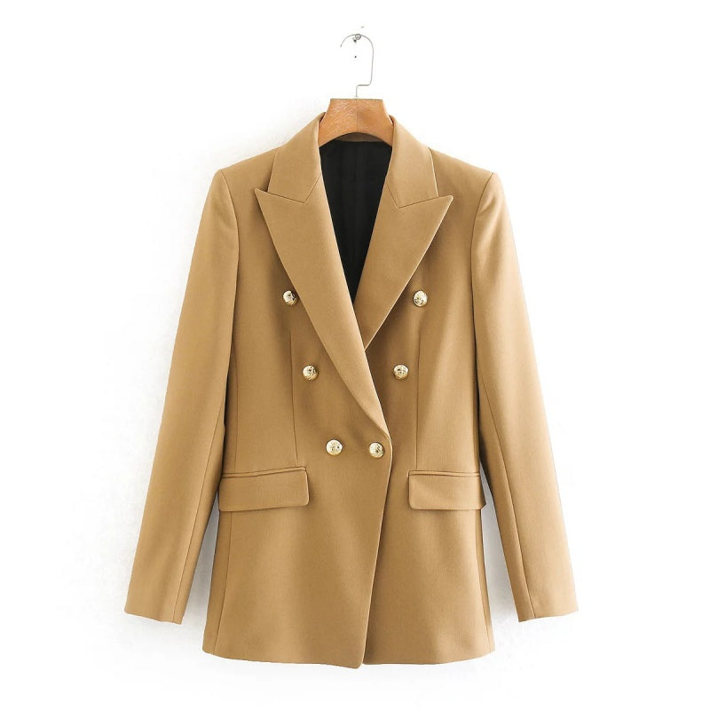 Sexy zipper jacket elegant thick warm women's coat