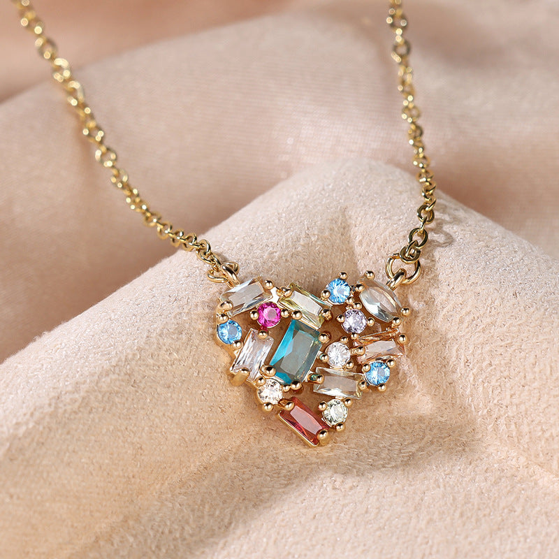 Necklace with stones