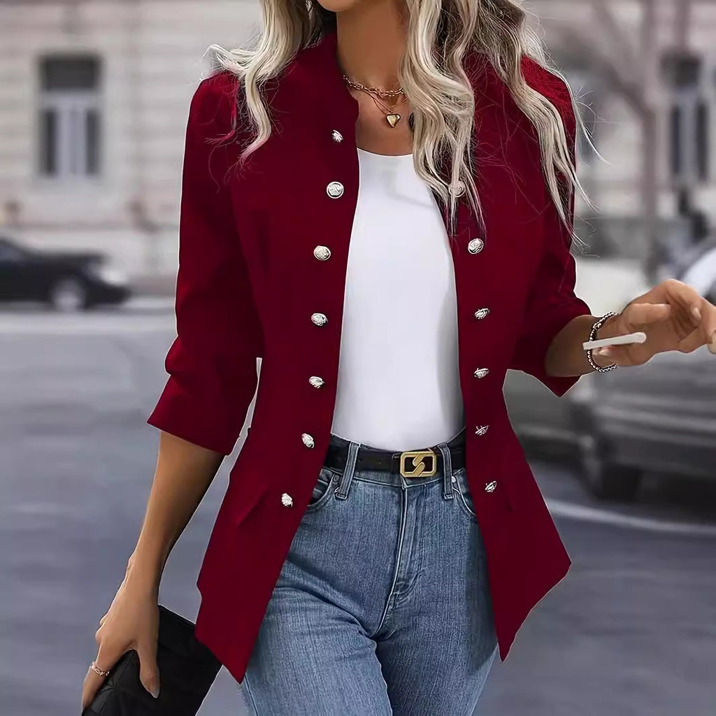 Cardigan doppiopetto invernale da donna