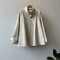 Women's Loose Mid-length Cape Trench Coat