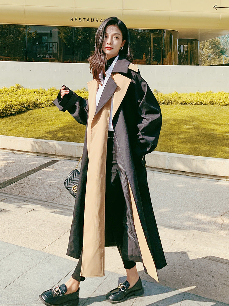 Over-the-knee Fashionable High-class Coat