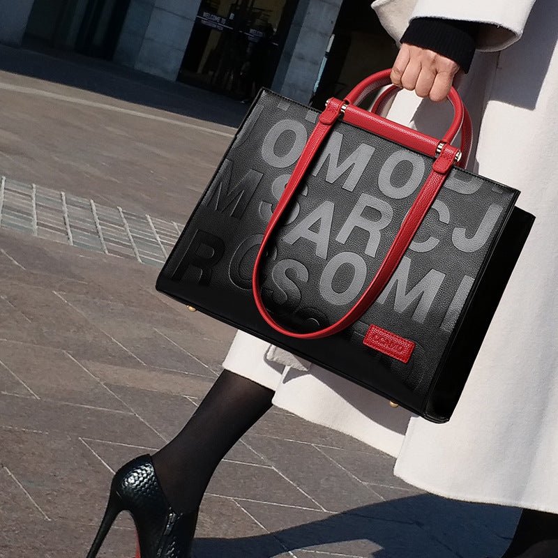 Borsa a mano grande da donna Borsa a tracolla casual Borsa a tracolla per ragazza