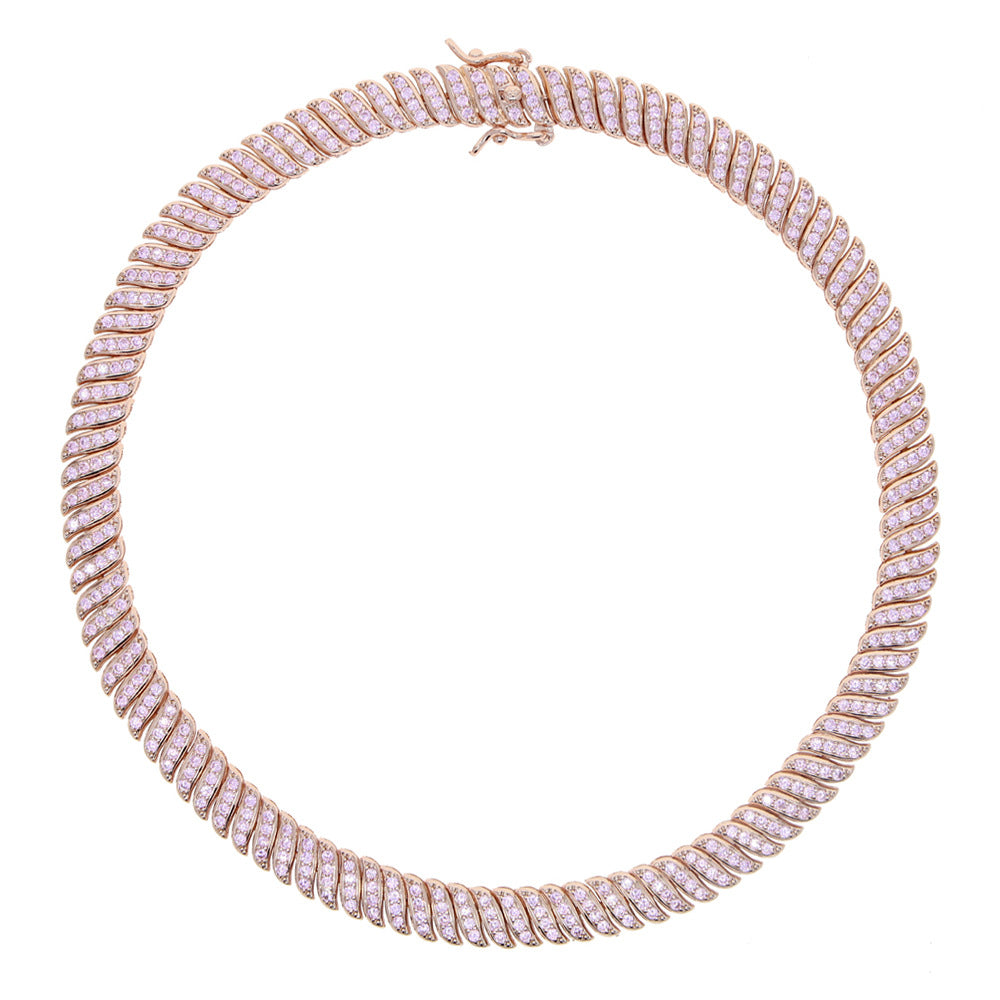 Collana con zircona