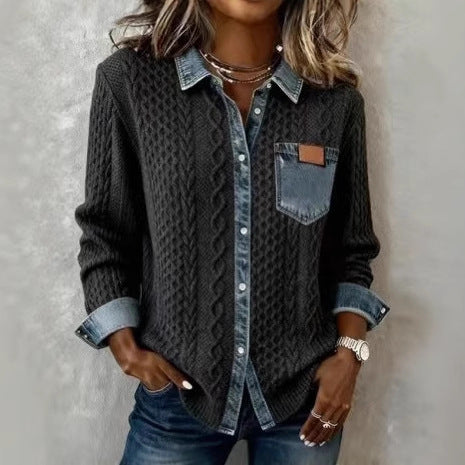 Camicia patchwork