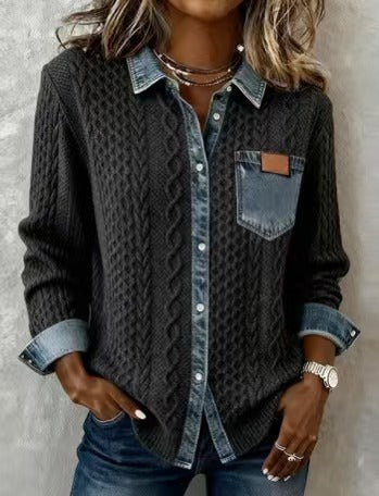 Camicia patchwork
