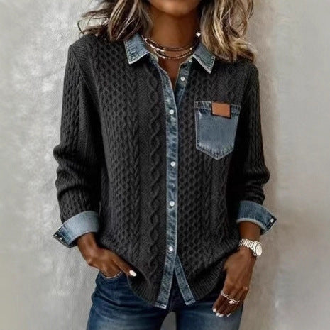 Camicia patchwork