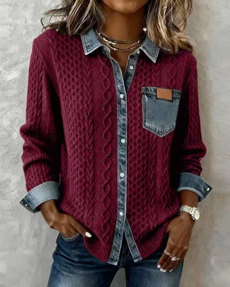 Camicia patchwork